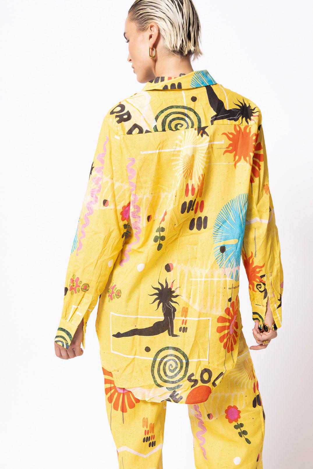 Sun Salutation Oversized Shirt